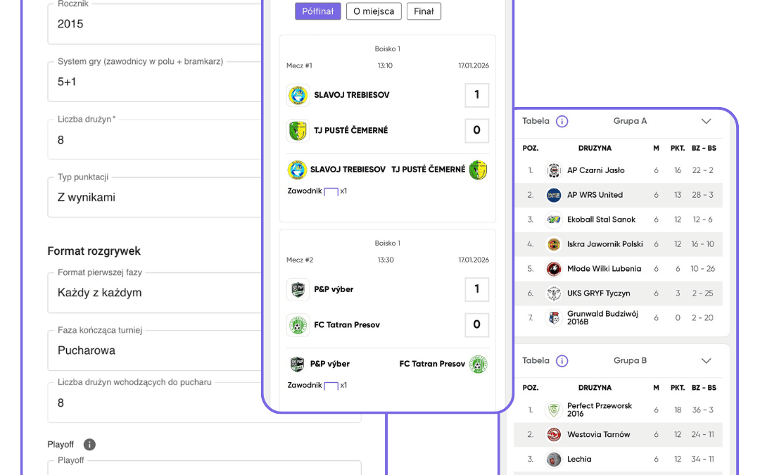 Generator turniejów FC.APP